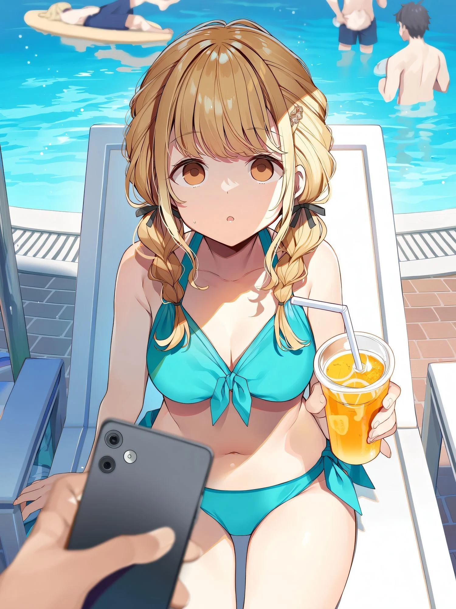 プールで見つけたアイドルに意識あり催◯かけて犯してみた〜藤◯ことね〜 画像3