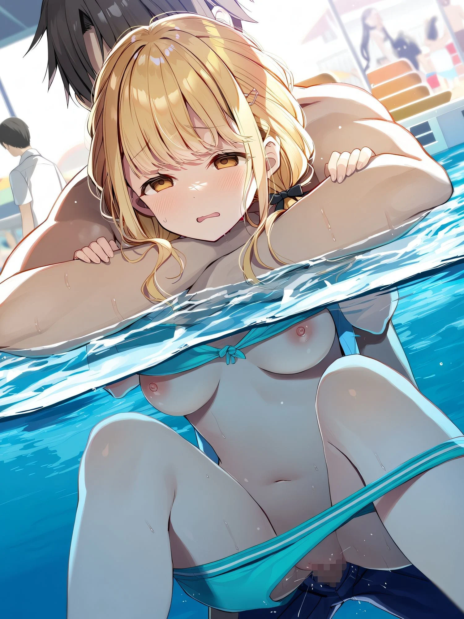 プールで見つけたアイドルに意識あり催◯かけて犯してみた〜藤◯ことね〜 画像4