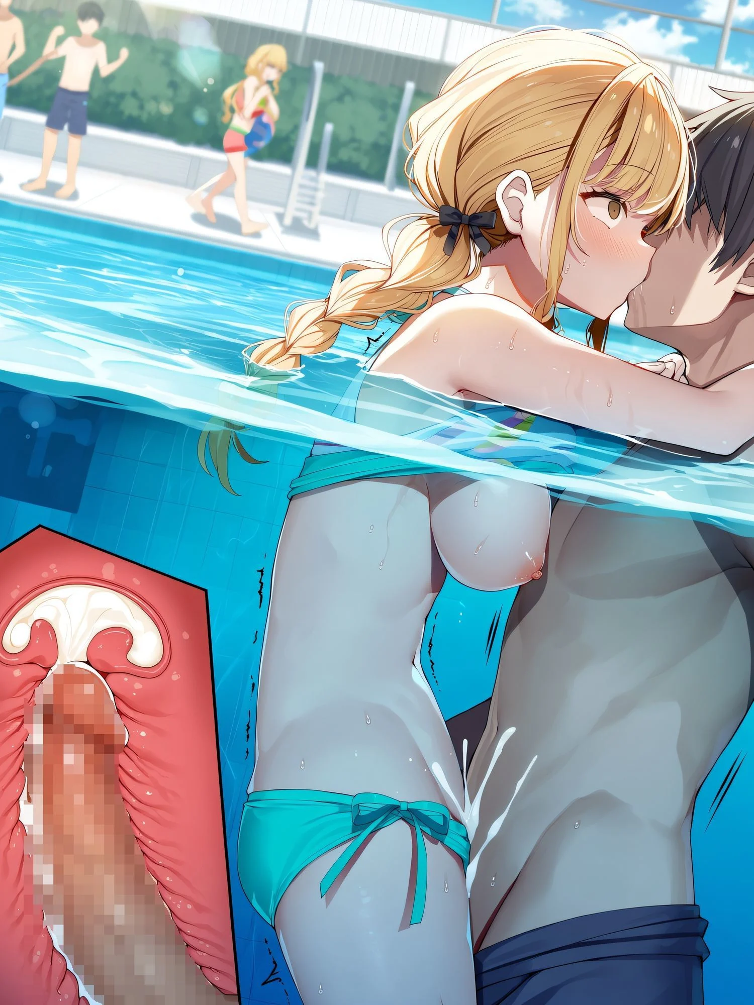 プールで見つけたアイドルに意識あり催◯かけて犯してみた〜藤◯ことね〜 画像5