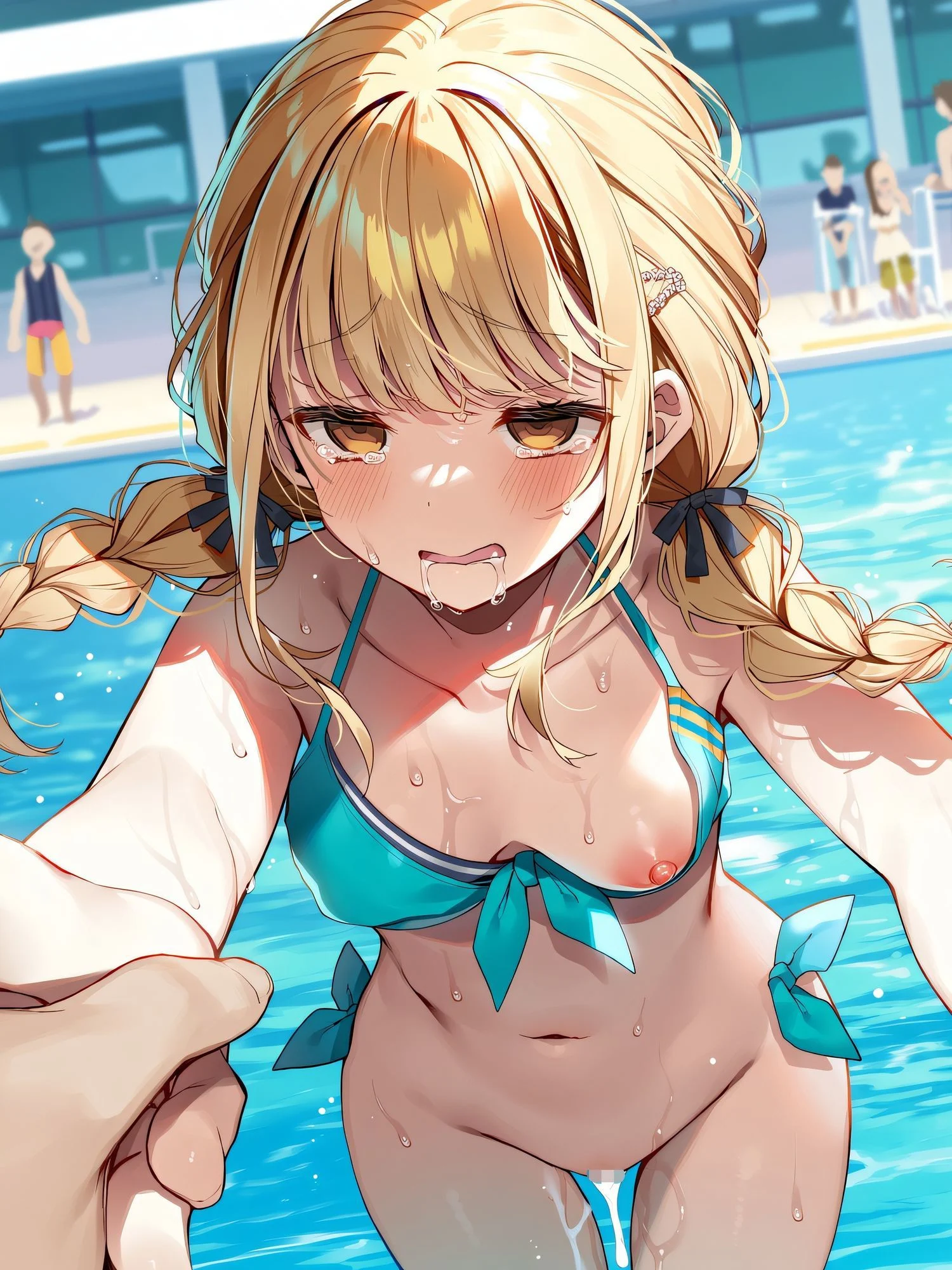 プールで見つけたアイドルに意識あり催◯かけて犯してみた〜藤◯ことね〜 画像6