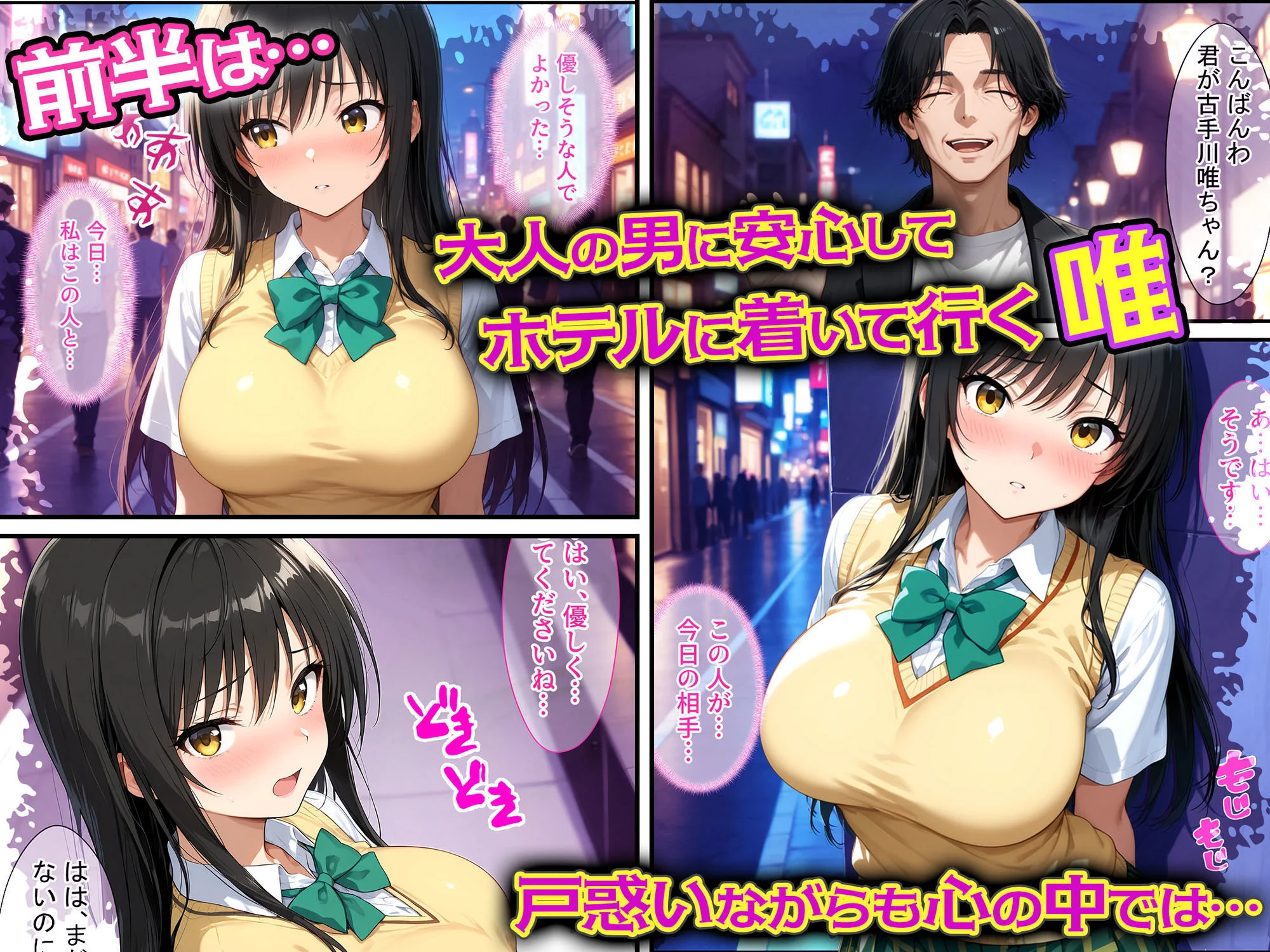 放課後、彼女たちはパパと会う  〜唯と春菜のはじめてのパパ活〜 画像2