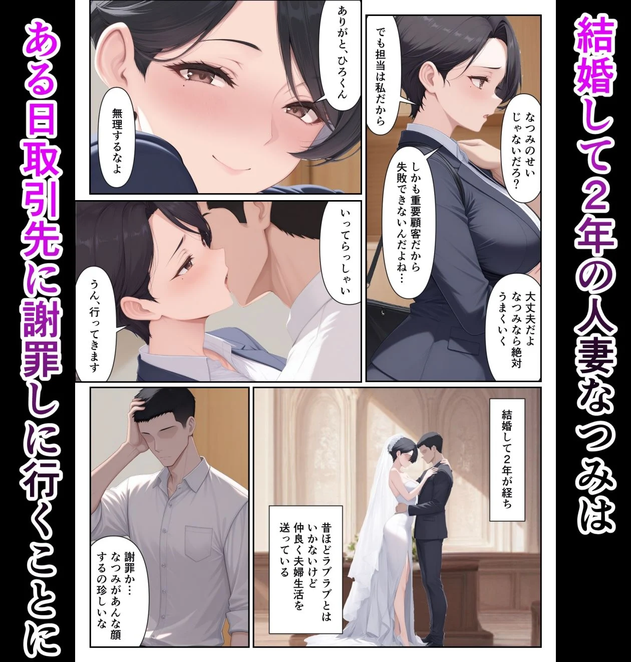 爆乳人妻は元カレちんぽに寝取られる 画像1