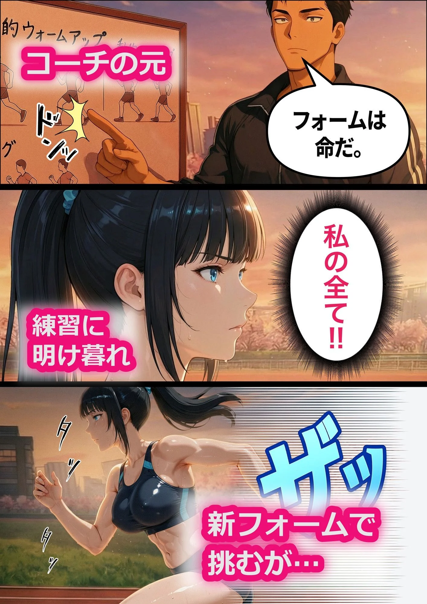 俺の彼女は陸上女子凝縮版 画像2