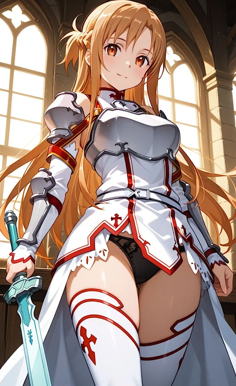 ソーローアートオンライン【ア◯ナ】戦闘脱衣127枚にソーローな貴方は最後まで射精せずに現実世界に戻れるのか!!? 画像10