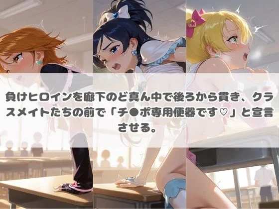 負けヒロインが敗北堕ちして俺のチ●ポ専用便器になった結果 プ〇キュア 3 画像1