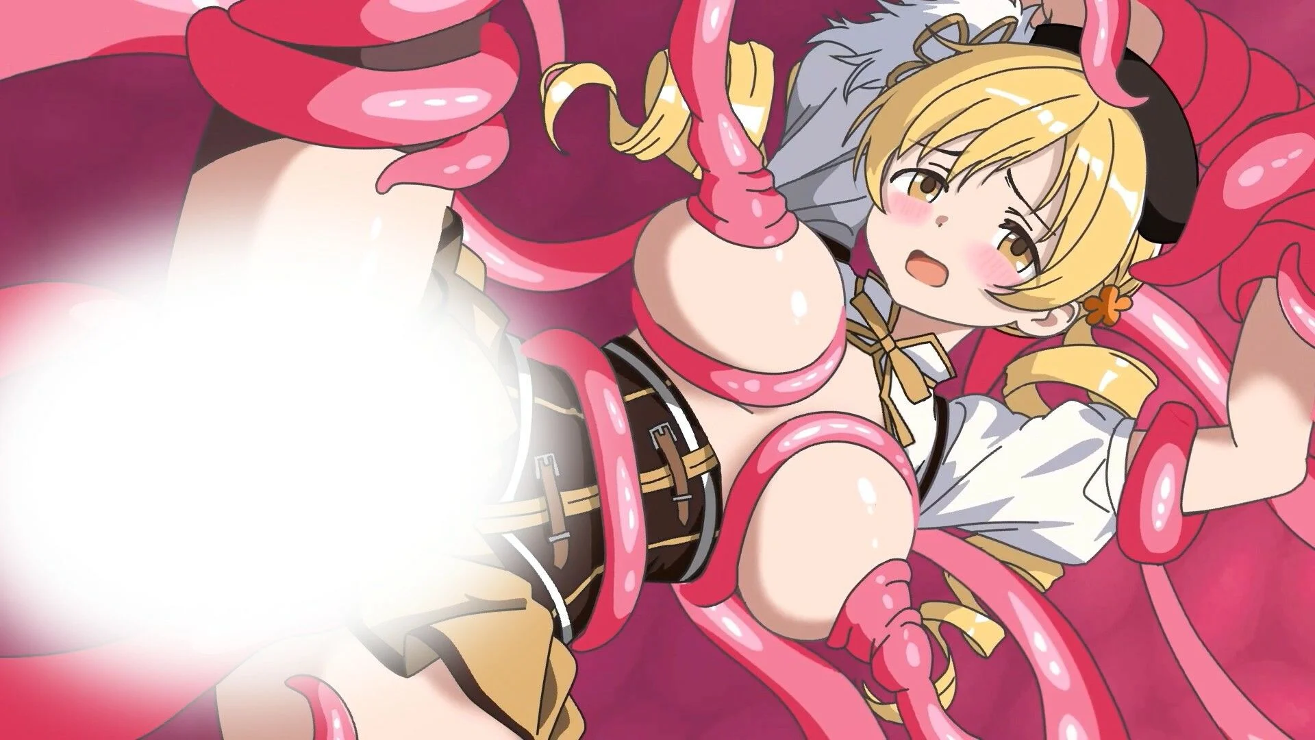 【Live2Dアニメ】触手の魔女に捕まるマミさん 画像4